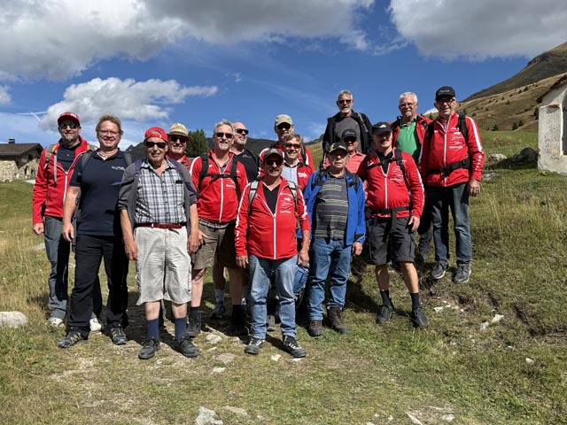Gemeinschaftsfoto der Reisegruppe des MTV Herznach
