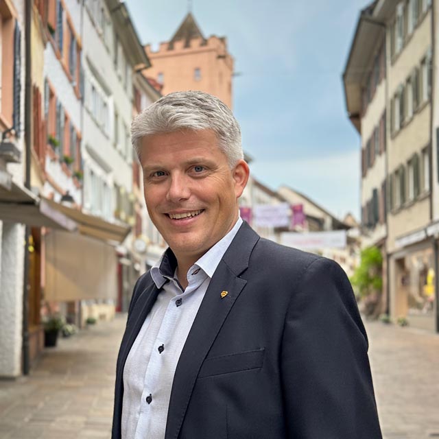 Benjamin Steiger (parteilos) ist als Vizeammann von Rheinfelden gewählt. Foto: zVg