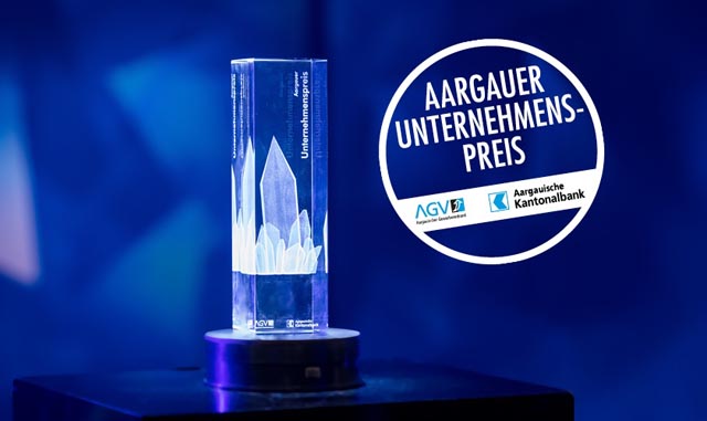 Der Aargauer Unternehmenspreis 2026 wird in drei Kategorien verliehen.
