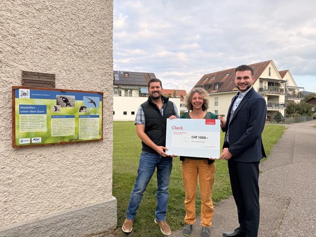 Und beim Natur- und Vogelschutzverein Wallbach. Fotos: zVg