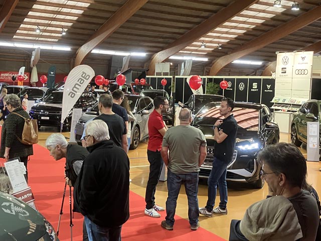 Die AGVS Auto Ausstellung Stein: Eine Auto Ausstellung mit langer Tradition. Foto: zVg