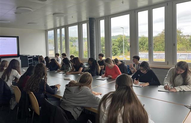 Besuch auf der Gemeinde. Foto: zVg