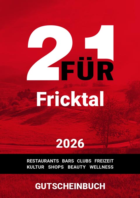 Das 2für1-Gutscheinbuch Fricktal 2026 ist da. Foto: zVg