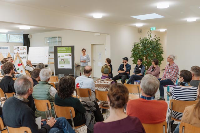 Christine Neff, Co-Geschäftsleiterin Jurapark Aargau: «Dieses Forschungsprojekt ist für uns eine grosse Chance. Demgegenüber bietet der Jurapark Aargau Forschenden so viele Möglichkeiten zum Forschen, im vielfältigen Raum und mit engagierten Akteuren».Foto: © Yuri Schmid