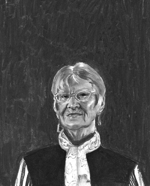 Kohlezeichnung, 2024, Urheberrecht: Berenike Weickgenannt