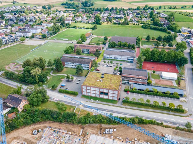 Schulanlage Ebnet. Foto: zVg