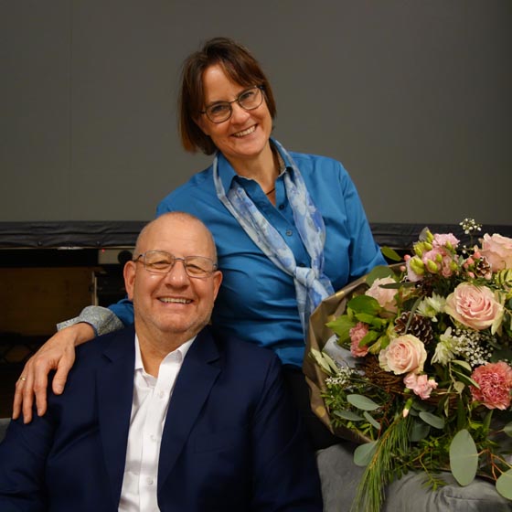 Das glückliche Ehepaar René und Lola Heiz. Foto: zVg