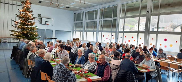 Seniorenadventsfeier in Hellikon. Foto: zVg