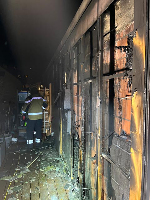 In einem Mehrfamilienhaus in Bottmingen kam es zu einem Brand.