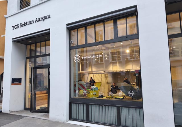 Der neue Hauptsitz des TCS in Aarau