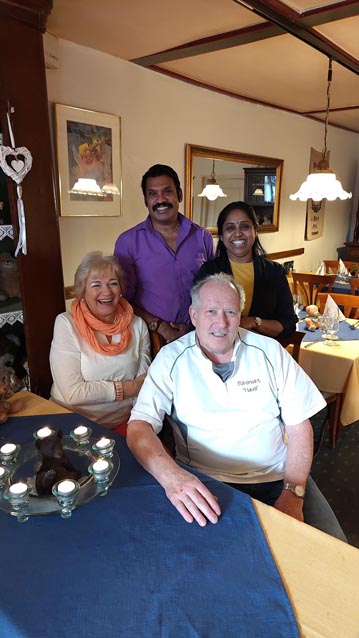 Die bisherigen Gastegeber und die neuen Pächter