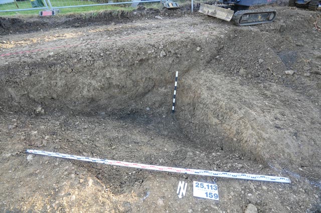 Graben. Foto: Kantonsarchäologie BL