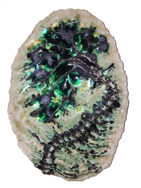 Pauline Marx, Crinoide, 2026, Keramik glasiert. Foto: Pauline Marx