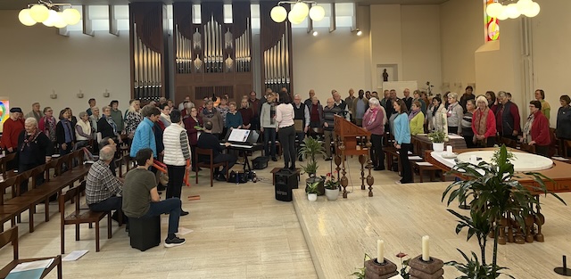 Beim Cantamustag erleben die Teilnehmer die gemeinschaftsstiftende Funktion des Chorgesangs.