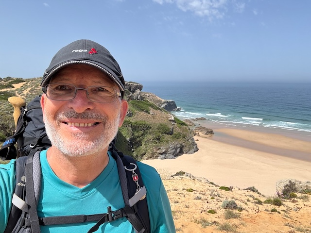 Fritz Kammermann an der Küste. Foto: zVg