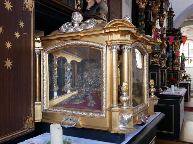 Der ehemalige St.-Fridlins-Schrein in der Kirche St. Johann in Laufenburg