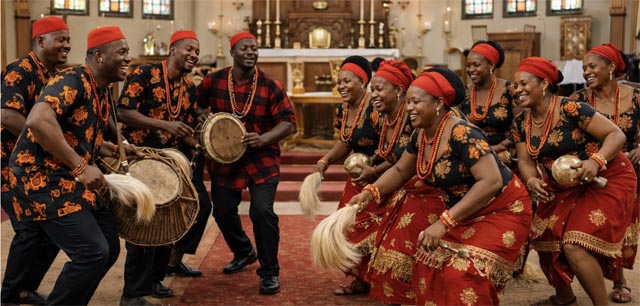Die Anambra People Association bietet Musik- und Tanzeinlagen. Foto: zVg