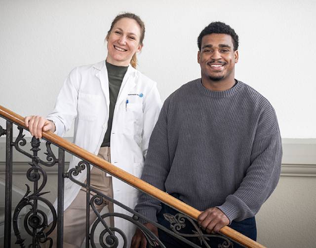 Katja Leitner und Sinisha Lüscher