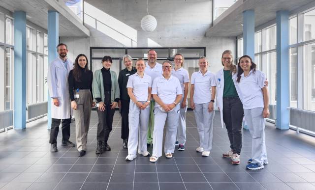 Das Team des MS-Zentrums in der Reha Rheinfelden. Foto: reha