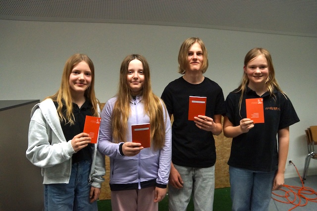 Die neuen Mitglieder des Jugendspiel Geissberg. Foto: zVg