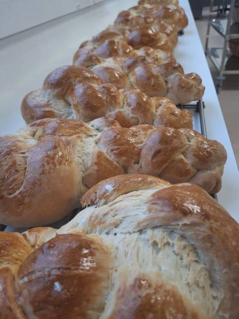 Die Backöfen liefen am Samstag auf Hochtouren.