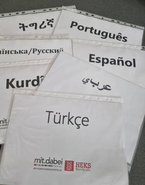 Die Veranstaltung wird in einfachem Deutsch abgehalten. Zudem wird eine Übersetzung in den verschiedenen Sprachen Arabisch, Englisch, Italienisch, Kurdisch, Portugiesisch, Russisch und Spanisch angeboten. Foto: zVg