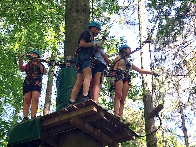 Erlebnis «Kletterwald». Foto: zVg