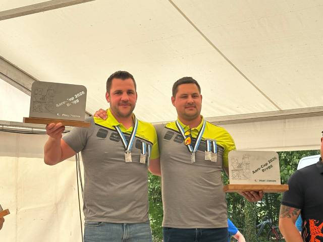 Holten den Festsieg: Nico Häusler und Fabian Frei. Foto: zVg