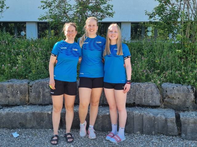 Team Damen, von links: Miriam Leimgruber, Sandra Leimgruber, Sophia Schönbächler