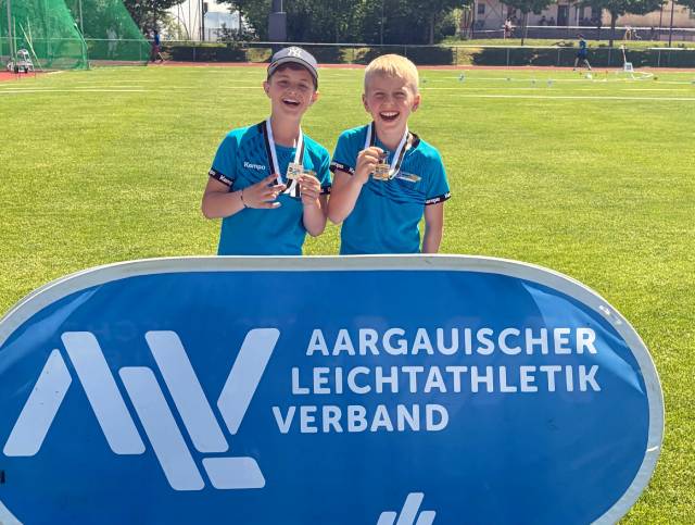 Giosuè Cangeri und Gian Benz brillierten im Pneuwurf.