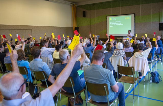 37. Vereinsversammlung des Trägervereins «Jurapark Aargau». Foto: zVg