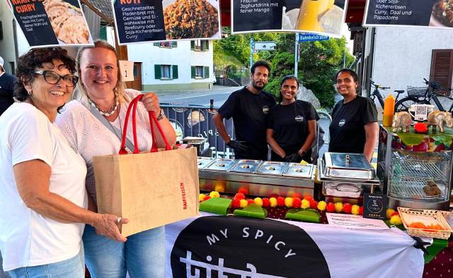 «My Spicy Kitchen» wurde von den Besuchern zum beliebtesten Stand des Festivals gekürt. Foto: Lilia Staiger