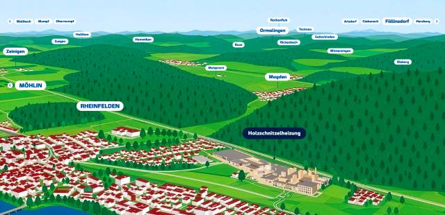 Herkunft der Holzhackschnitzel. Grafik: zVg
