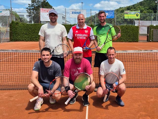 35+ Zweitliga-Mannschaft von Matthias Huber. Foto. zVg