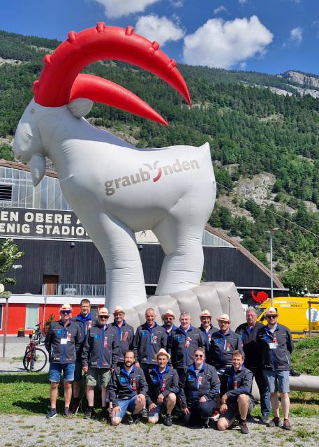 Schöne und erfolgreiche Tage in Graubünden verbrachte die Schützengesellschaft Zuzgen.