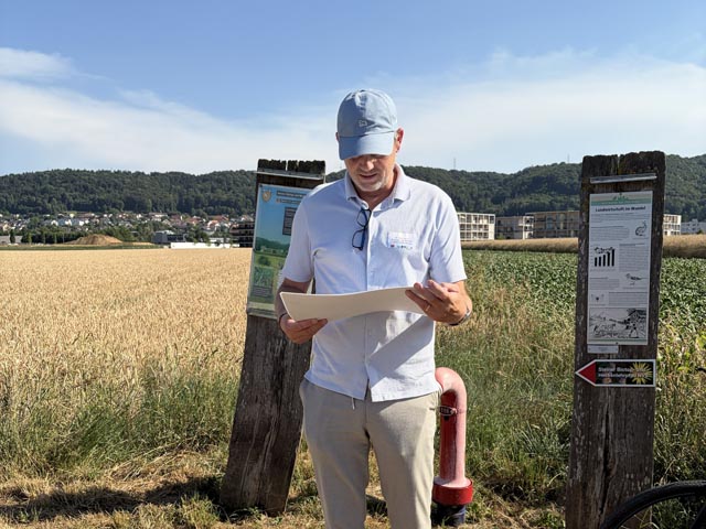 Impuls zu Landschaft und Gebietsentwicklung im Sisslerfeld, Dr. Stefan Meier, Kt. Aargau. Foto: zVg