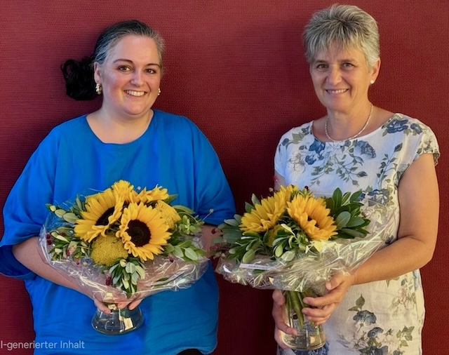 Barbara Garden-Jegge (links) wurde neu in die Kirchenpflege gewählt. Elisabeth Jakober übernimmt ab August sozialdiakonische Aufgaben. Foto: Fritz Imhof