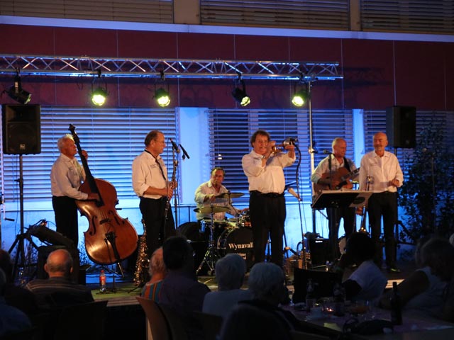 Die Wynavalley Oldtime Jazzband in Effingen. Foto: zVg