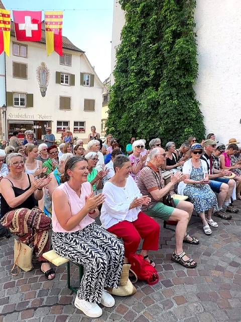 Die nachhaltige Modeschau lockte zahlreiche Gäste an.