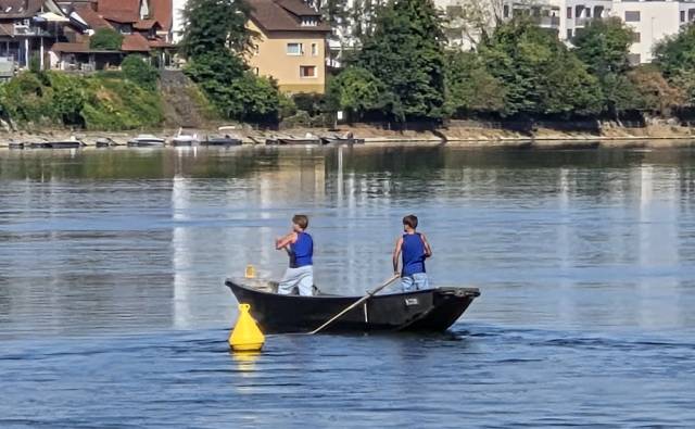 Die Jüngsten der Sektion Wallbach im Slalom