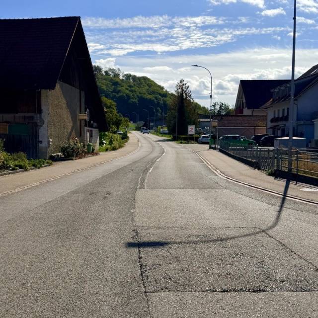 Umfangreiche Sanierungsarbeiten stehen bis Herbst 2027 an der Ortsdurchfahrt Obermumpf an.