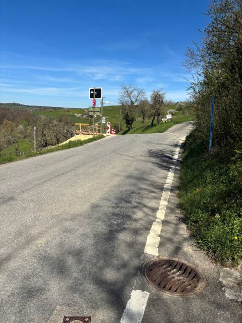 Die Strasse wird während der Bauarbeiten gesperrt. Foto: zVg
