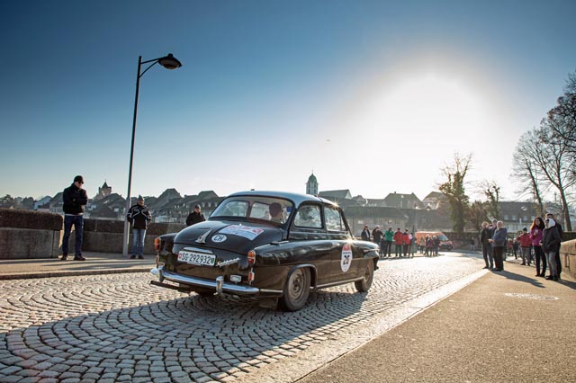 Eindrücke der letzten Winter-Oldtimer-Rallye. Fotos: zVg  